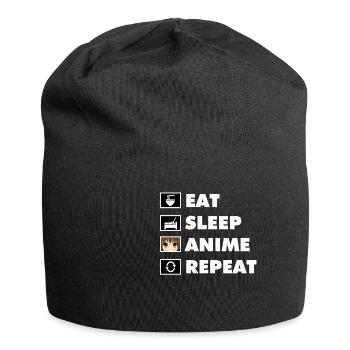 Anime - Jersey Beanie - black - Front