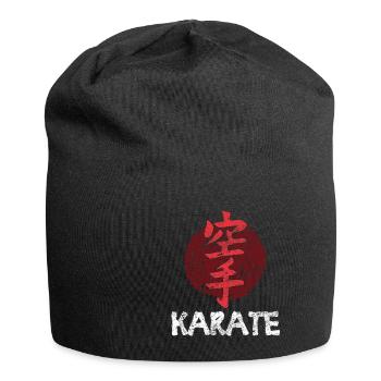 Karate - Jersey-Beanie - Schwarz - Vorne