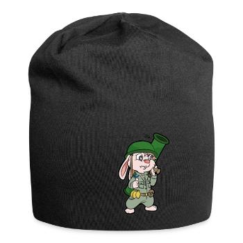 Bundeswehr Rabbit Military Panzerfaust Army - Jersey Beanie - black - Front
