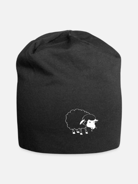 Black sheep - Jersey Beanie - black