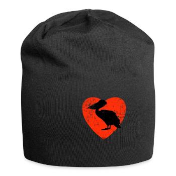 Love My Pelicans Design - Jersey Beanie - black - Front