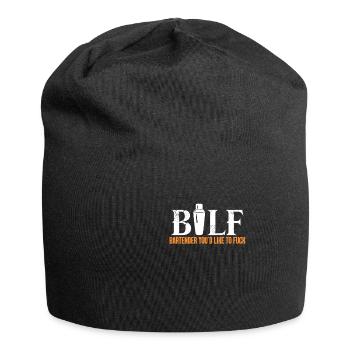 Bartender Bar Drink Cocktail Bartender Gift - Jersey Beanie - black - Front