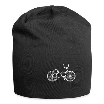 LSD Bicycle Day Albert Hofmann Acid Molekül - Jersey-Beanie - Schwarz - Vorne
