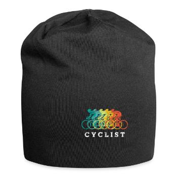 cyclisme - Bonnet en jersey - noir - Devant
