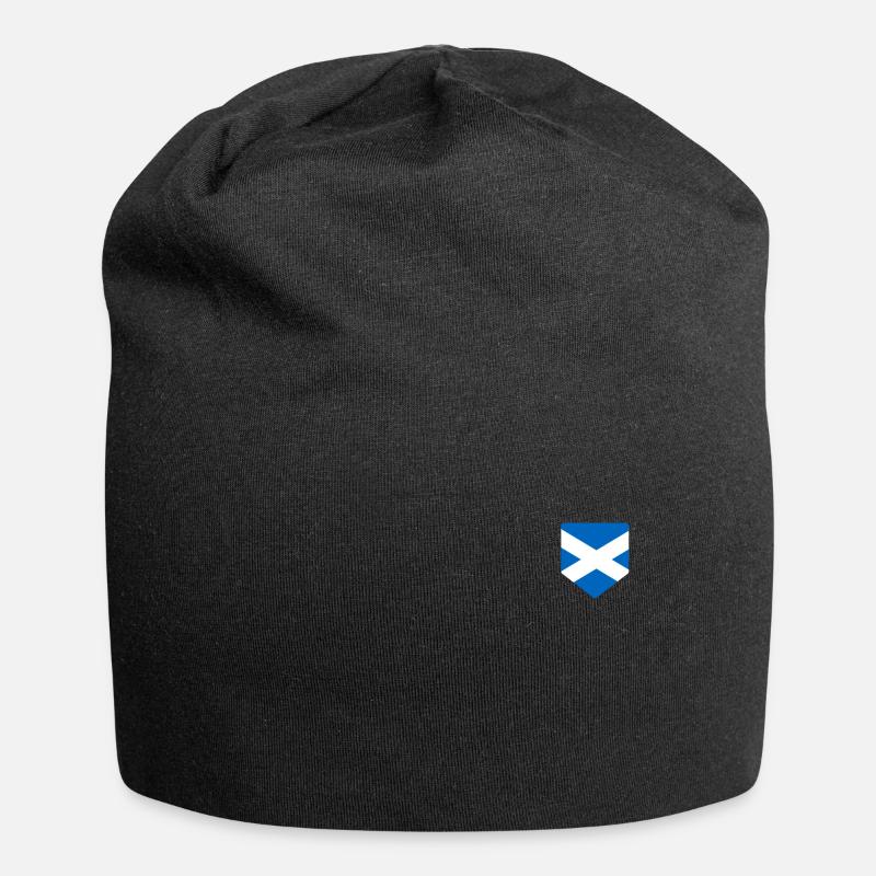 Schottland - Jersey-Beanie - Schwarz