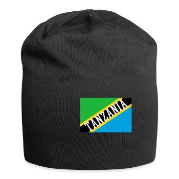 Tanzanie Tanzanie Tanzanie - Bonnet en jersey - noir - Devant