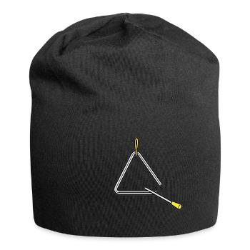 TRIANGLE Triangel Musicer Percussion Percussionist - Jersey-Beanie - Schwarz - Vorne