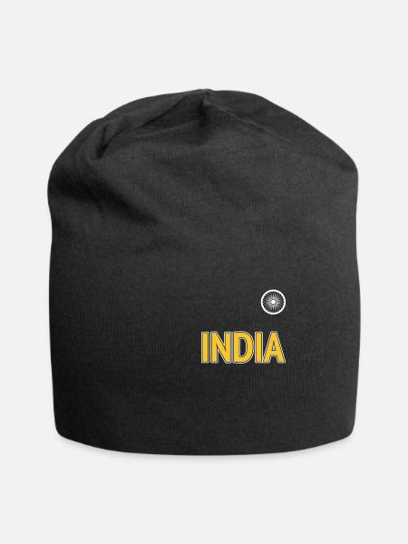 India Cricket Jersey | India Cricket Team - Jersey Beanie - black