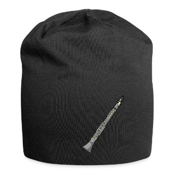 Clarinet Clarinet Clarinetist Oboe Music - Jersey Beanie - black - Front
