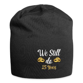 mariage d'argent - Bonnet en jersey - noir - Devant