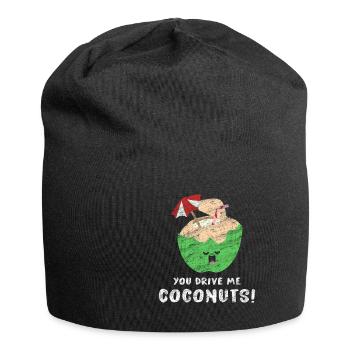 coconut - Jersey Beanie - black - Front