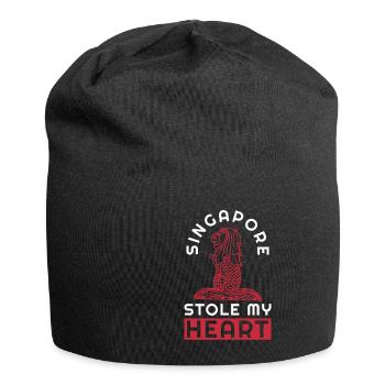 Singapour - Bonnet en jersey - noir - Devant