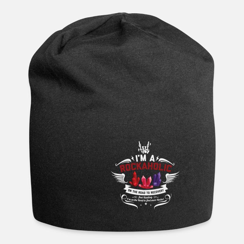 Mineral collector - Jersey Beanie - black