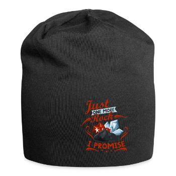 Nur noch ein Mineral - Jersey-Beanie - Schwarz - Vorne