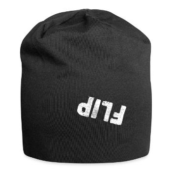 Flip Flip Flipping Tumbling Gymnast - Jersey Beanie - black - Front