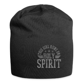 Christian confirmation Holy Spirit - Jersey Beanie - black - Front