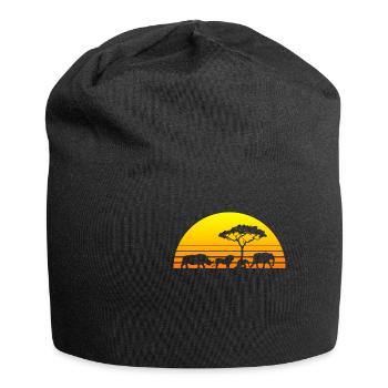 Africa - Jersey Beanie - black - Front