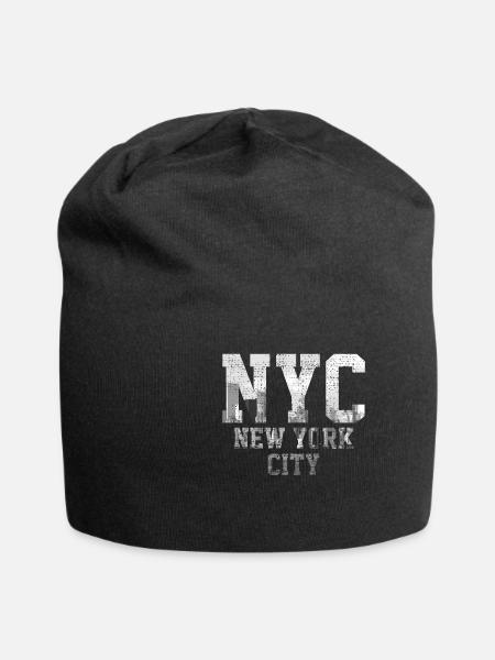 NYC - Jersey Beanie - black
