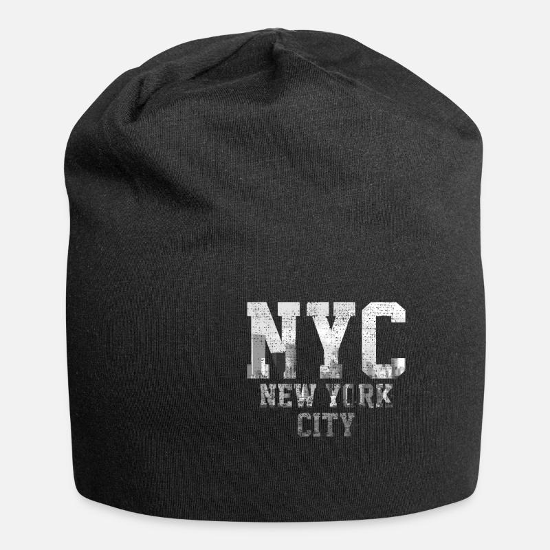 NYC - Jersey Beanie - black