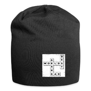 Grandpa - Jersey Beanie - black - Front