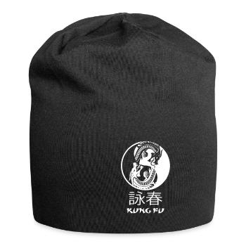 Kung Fu - Wing Chun - Dragon Ying Yang - Bonnet en jersey - noir - Devant