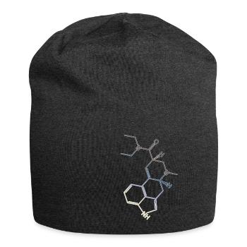 LSD Strukturformel Molekül A. Hofmann Bicycle Day - Jersey-Beanie - Anthrazit - Vorne