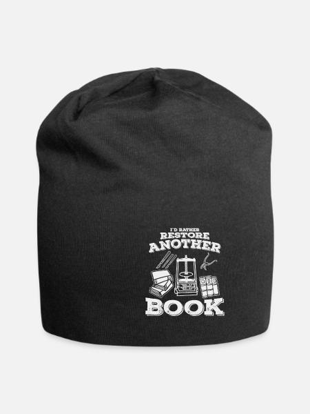 Buchbinder - Jersey-Beanie - Schwarz