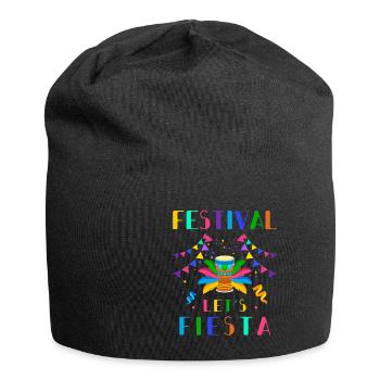 Festival - Jersey-Beanie - Schwarz - Vorne