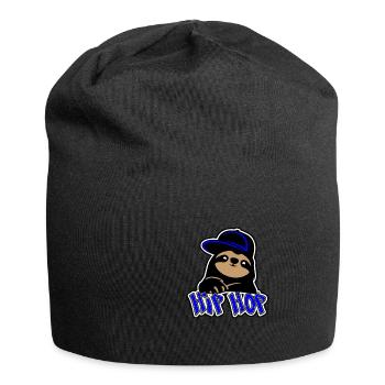 Hip Hop Faultier - Sloth - Bonnet en jersey - noir - Devant