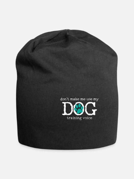 Hunde-Agility - Jersey Beanie - black
