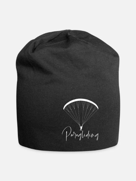 parapente - Bonnet en jersey - noir