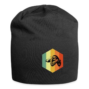 SLOTH Vintage Animal Tee - Bonnet en jersey - noir - Devant