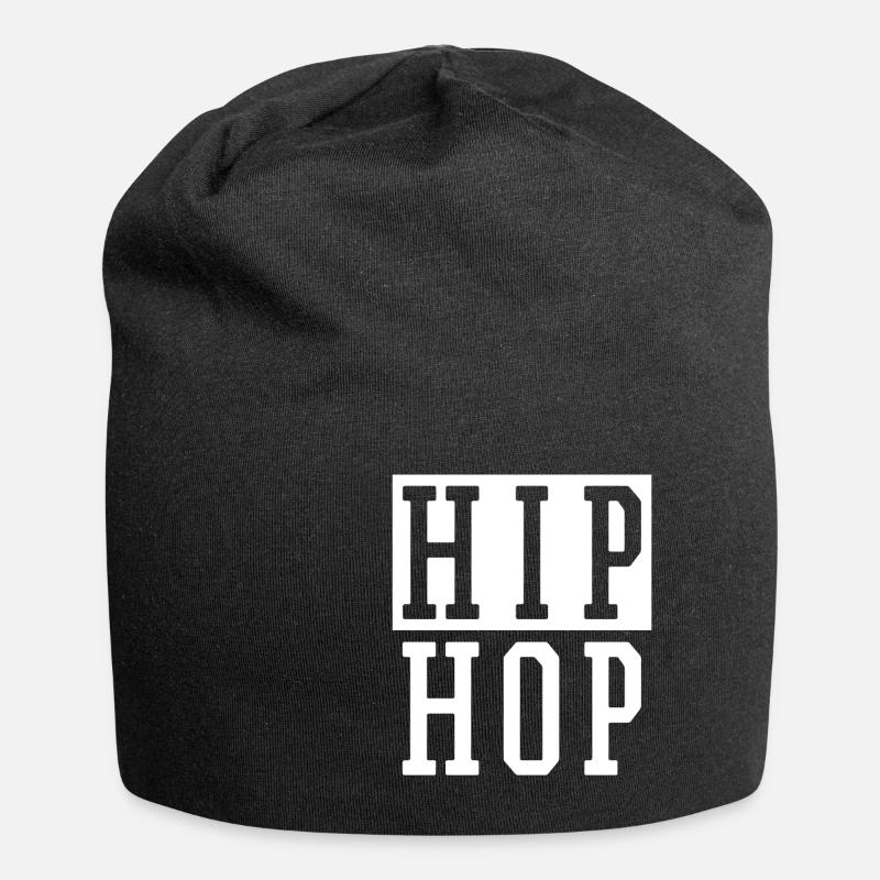 Hip Hop classique - Bonnet en jersey - noir