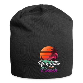 Beach - Jersey Beanie - black - Front