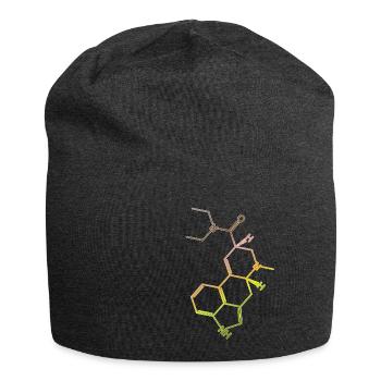 LSD Strukturformel Molekül A. Hofmann Bicycle Day - Jersey-Beanie - Anthrazit - Vorne