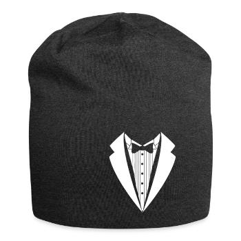 costume - Bonnet en jersey - charbon - Devant