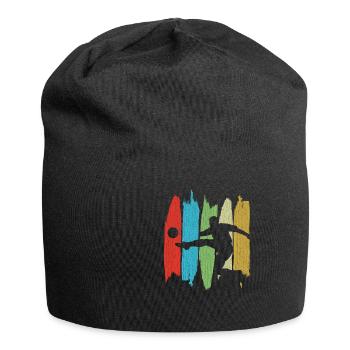 Soccer - Jersey Beanie - black - Front