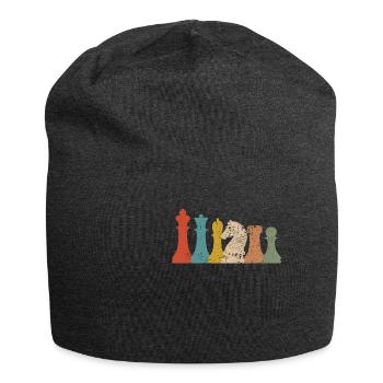 chess - Jersey Beanie - charcoal grey - Front