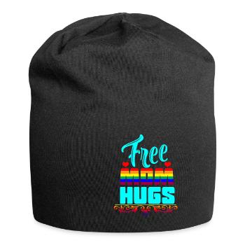 Free Mom Hugs - Jersey Beanie - black - Front