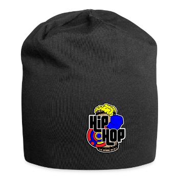 Hip hop - Bonnet en jersey - noir - Devant