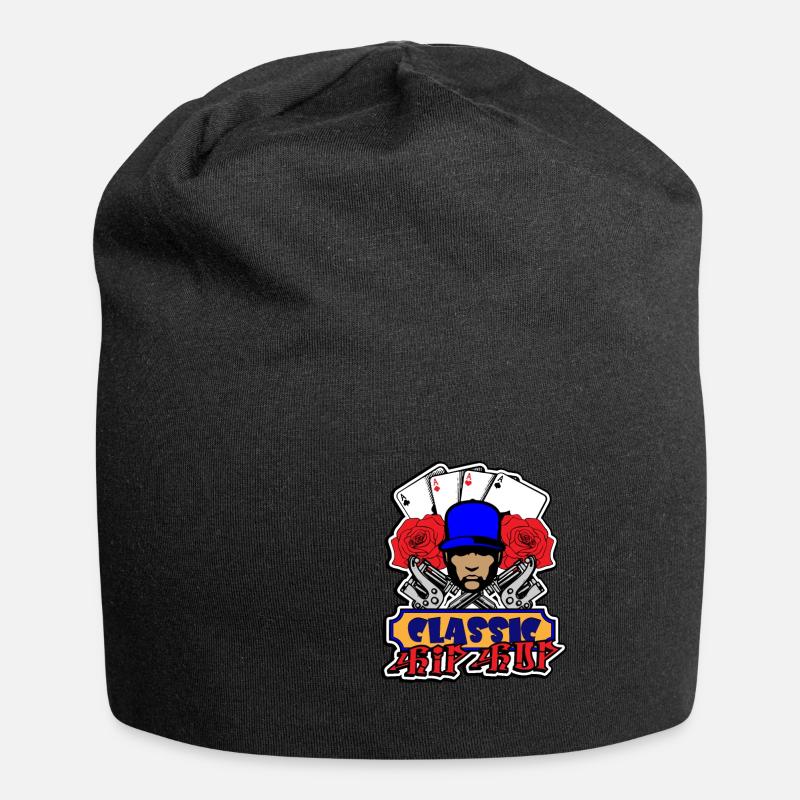 Hip Hop Classic - Jersey Beanie - black