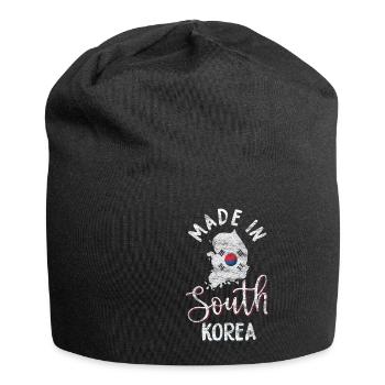 South Korea - Jersey Beanie - black - Front