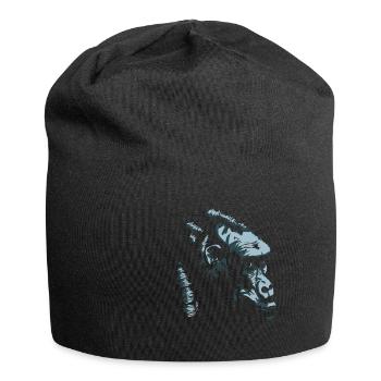Gorilla - Jersey-Beanie - Schwarz - Vorne