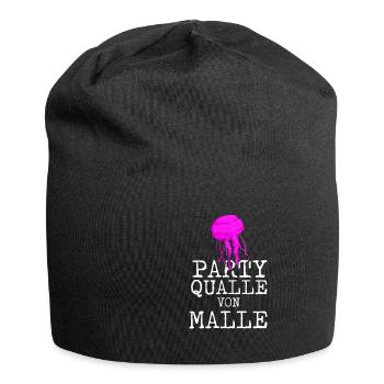 Party jellyfish from Malle - Jersey Beanie - black - Front