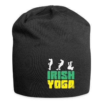 The Irish Yoga - Jersey-Beanie - Schwarz - Vorne