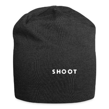 SHOOT | PHOTOGRAPHY - Jersey Beanie - charcoal grey - Front