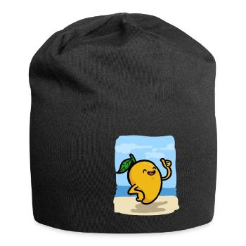 Mango on summer mango on summer - Jersey Beanie - black - Front