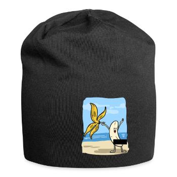 Summer Banana - Jersey-Beanie - Schwarz - Vorne