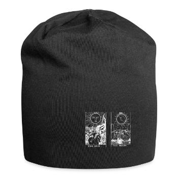 Soleil et Lune Tarot Opposites Hell - Bonnet en jersey - noir - Devant