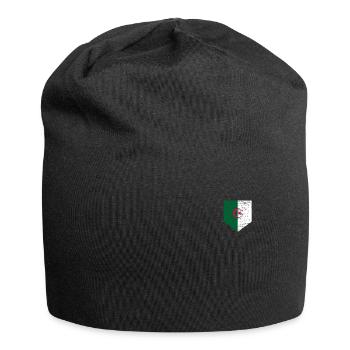 Algerien Flagge - Jersey-Beanie - Schwarz - Vorne